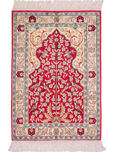 Seta cinese Tappeto 58x86cm - Tappeto orientale