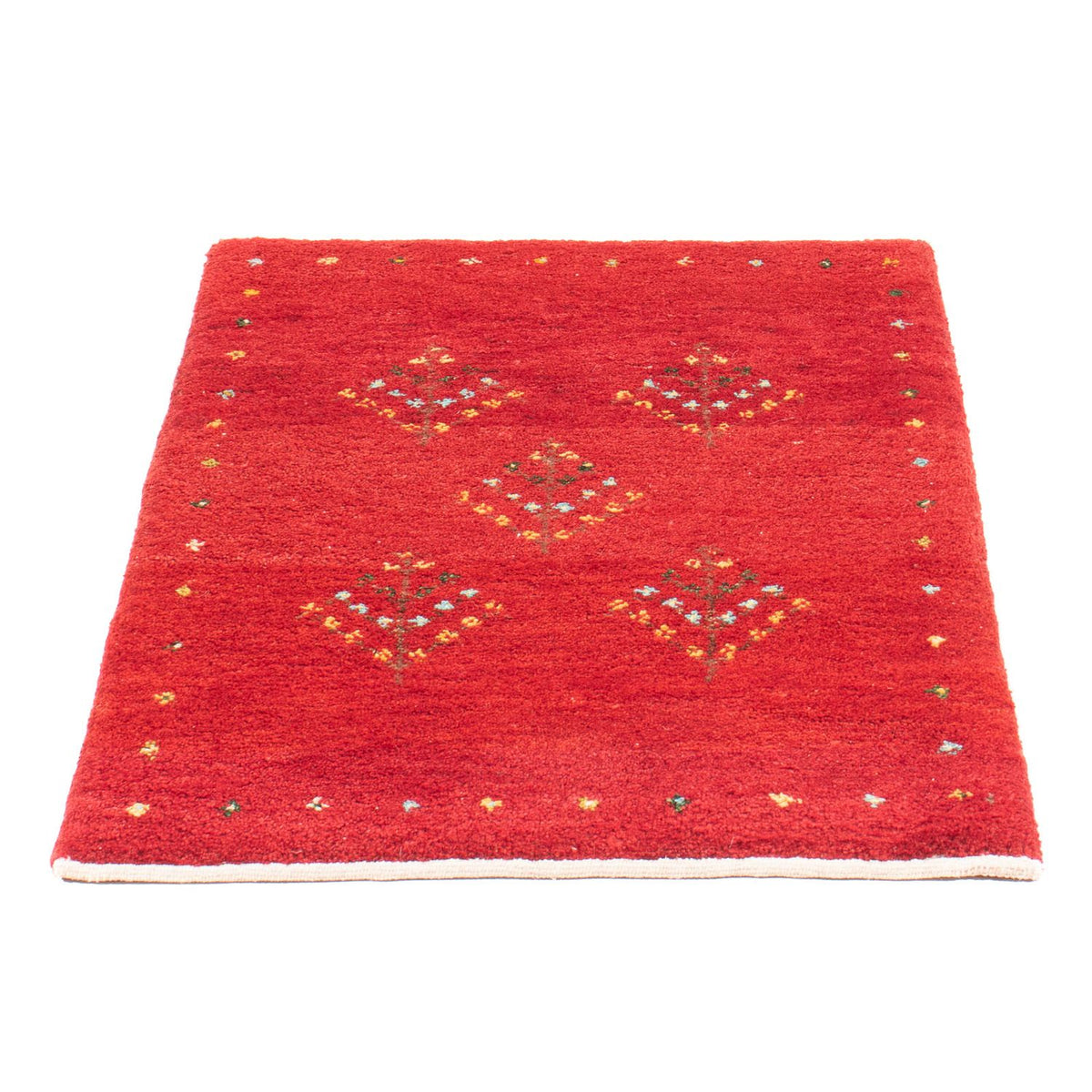 Gabbeh Teppich - Perser - 91 x 60 cm - rot