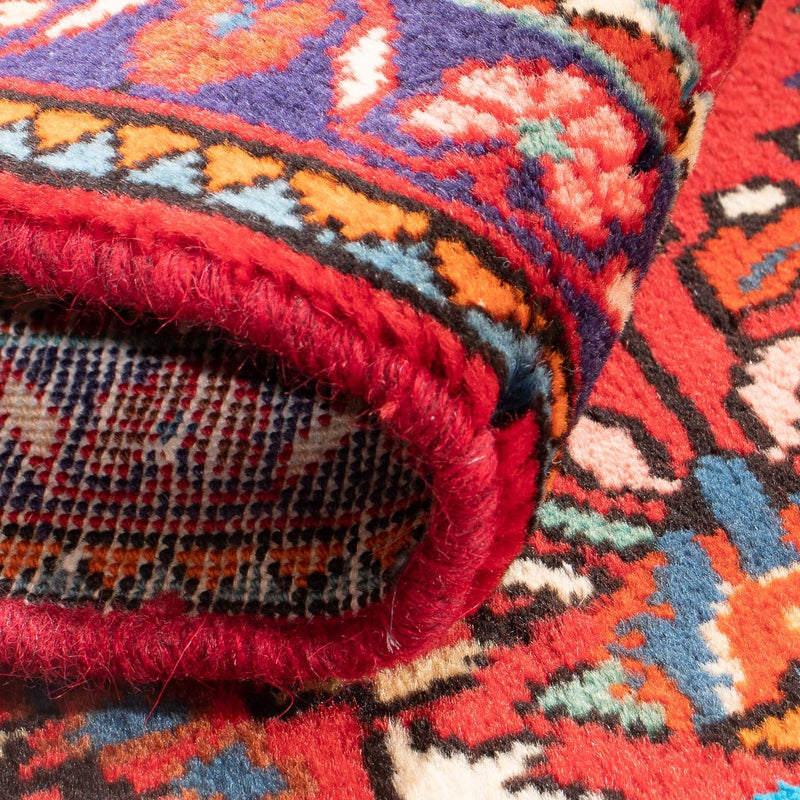 Perserteppich - Nomadic - 81 x 63 cm - rot