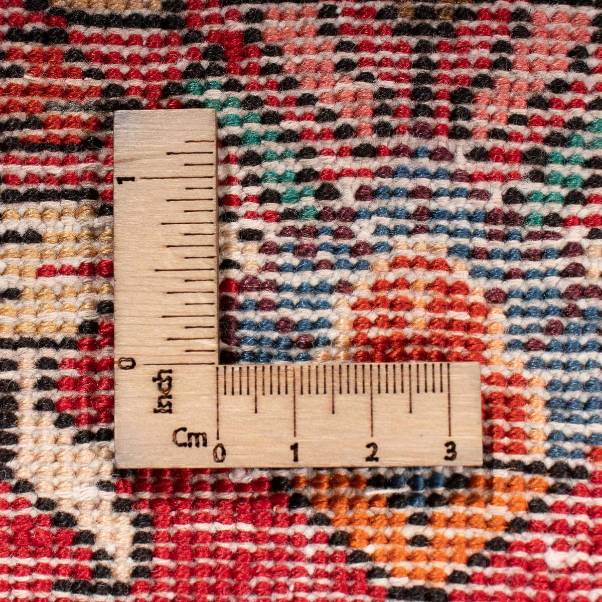 Perserteppich - Nomadic - 81 x 63 cm - rot