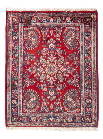 Sarough Teppich 66x84cm - Perserteppich - rot