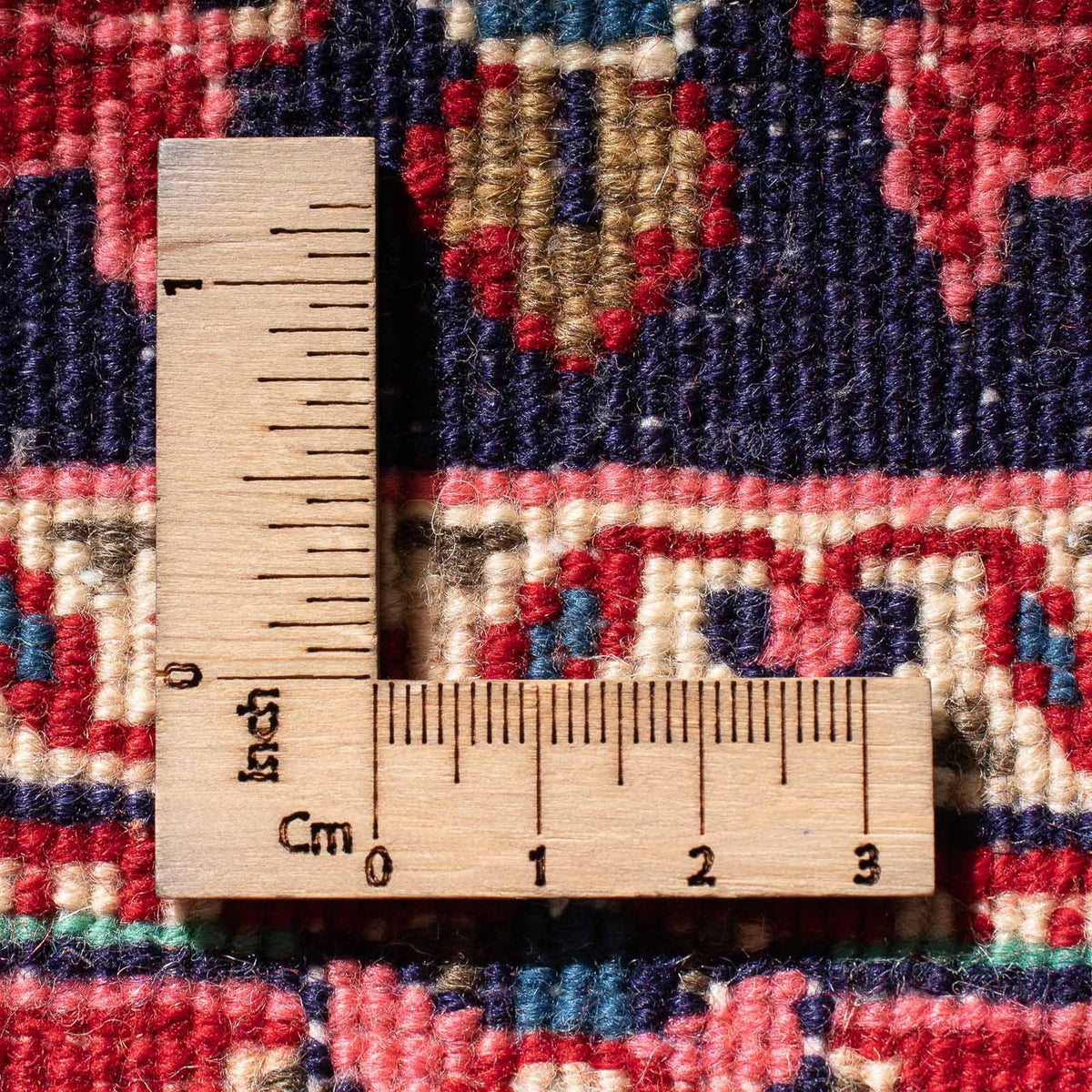 Perserteppich - Nomadic - 88 x 69 cm - dunkelblau