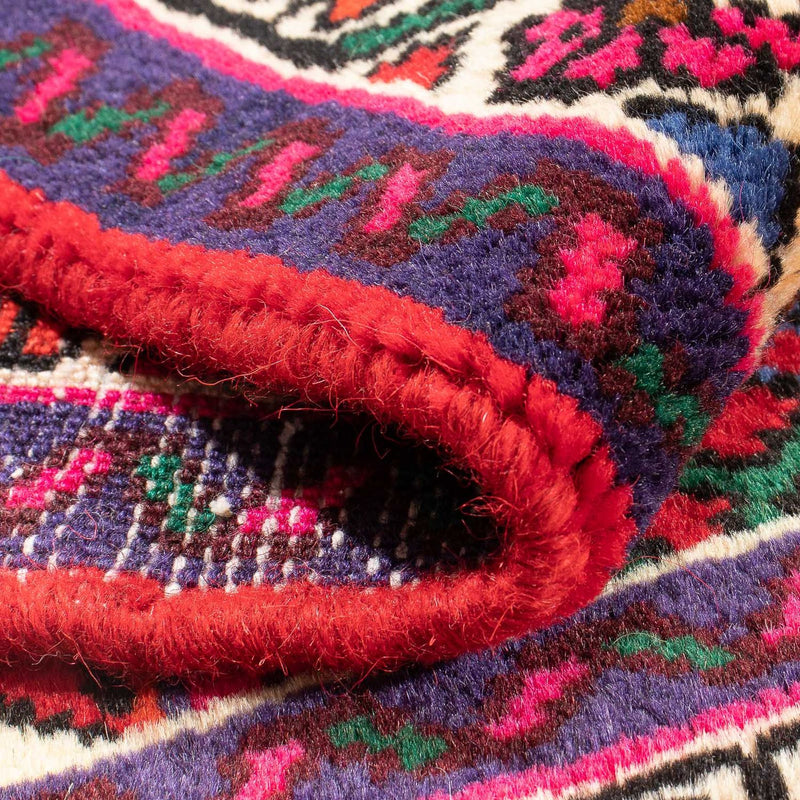 Perserteppich - Nomadic - 100 x 70 cm - rot