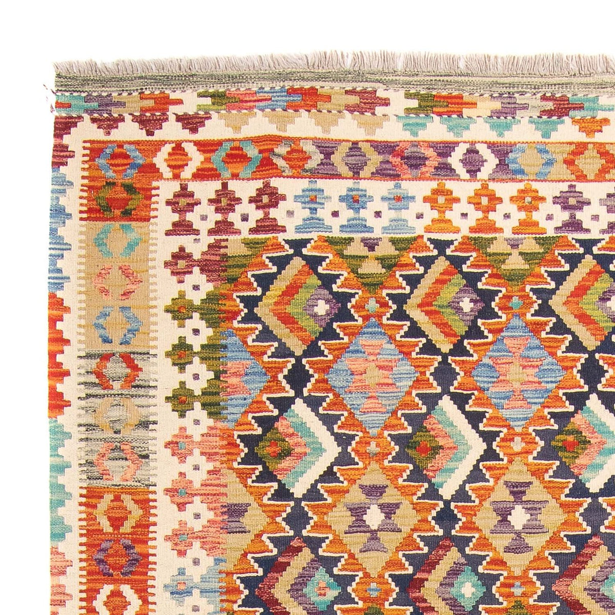 Kelim Teppich - Oriental - 250 x 184 cm - mehrfarbig