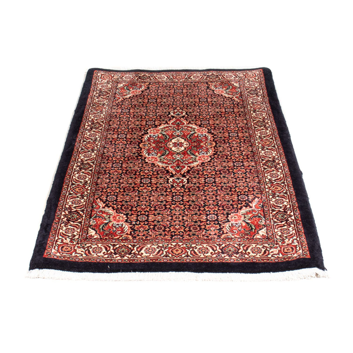 Perserteppich - Bidjar - 145 x 72 cm - dunkelblau