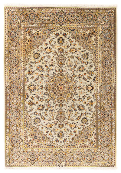 Tapis de Kashan Tapis 118x171cm - Tapis persan - beige