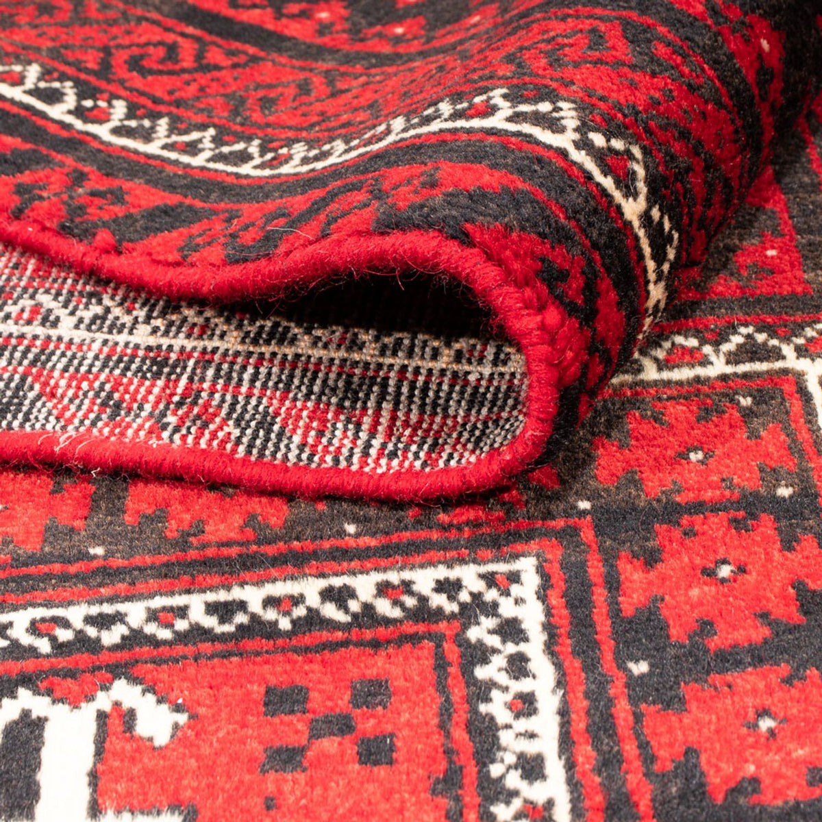 Belutsch Teppich - 237 x 125 cm - rot