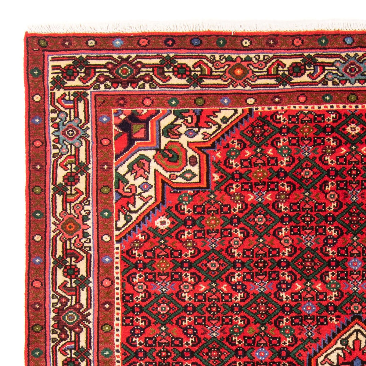 Perserteppich - Nomadic - 204 x 152 cm - rot