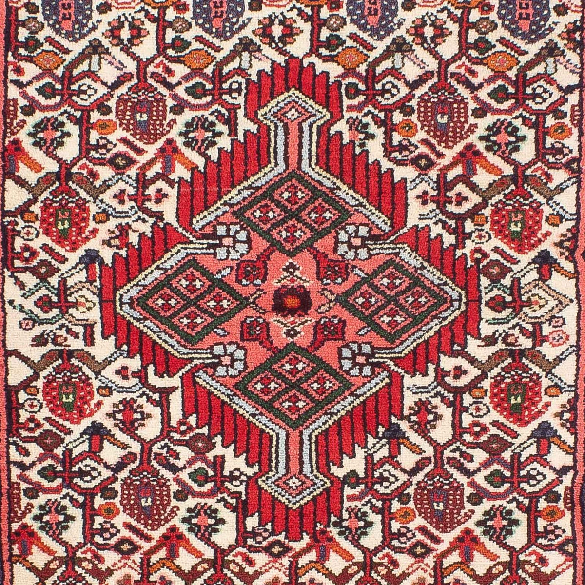 Perserteppich - Nomadic - 131 x 77 cm - beige