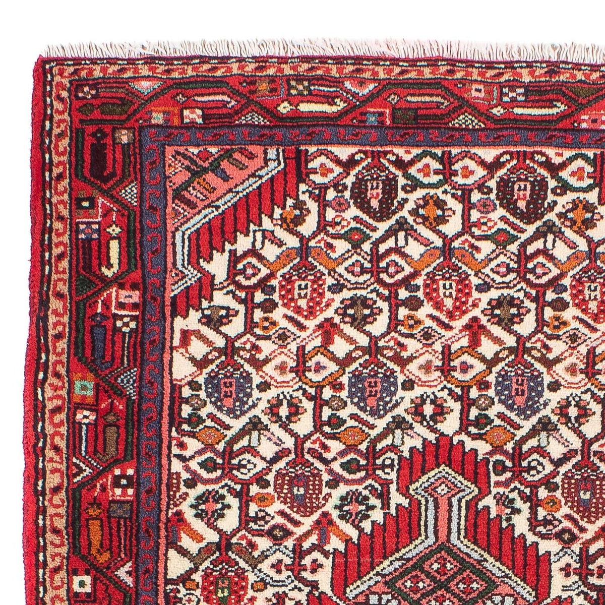 Perserteppich - Nomadic - 131 x 77 cm - beige