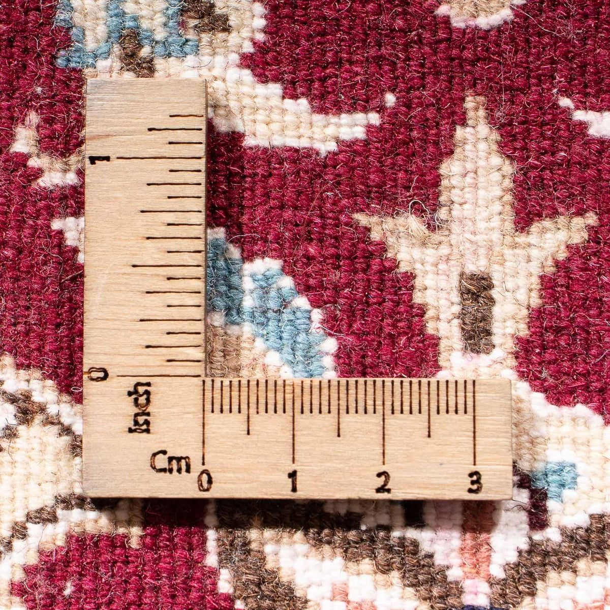 Perserteppich - Nain - Royal - 93 x 65 cm - rot