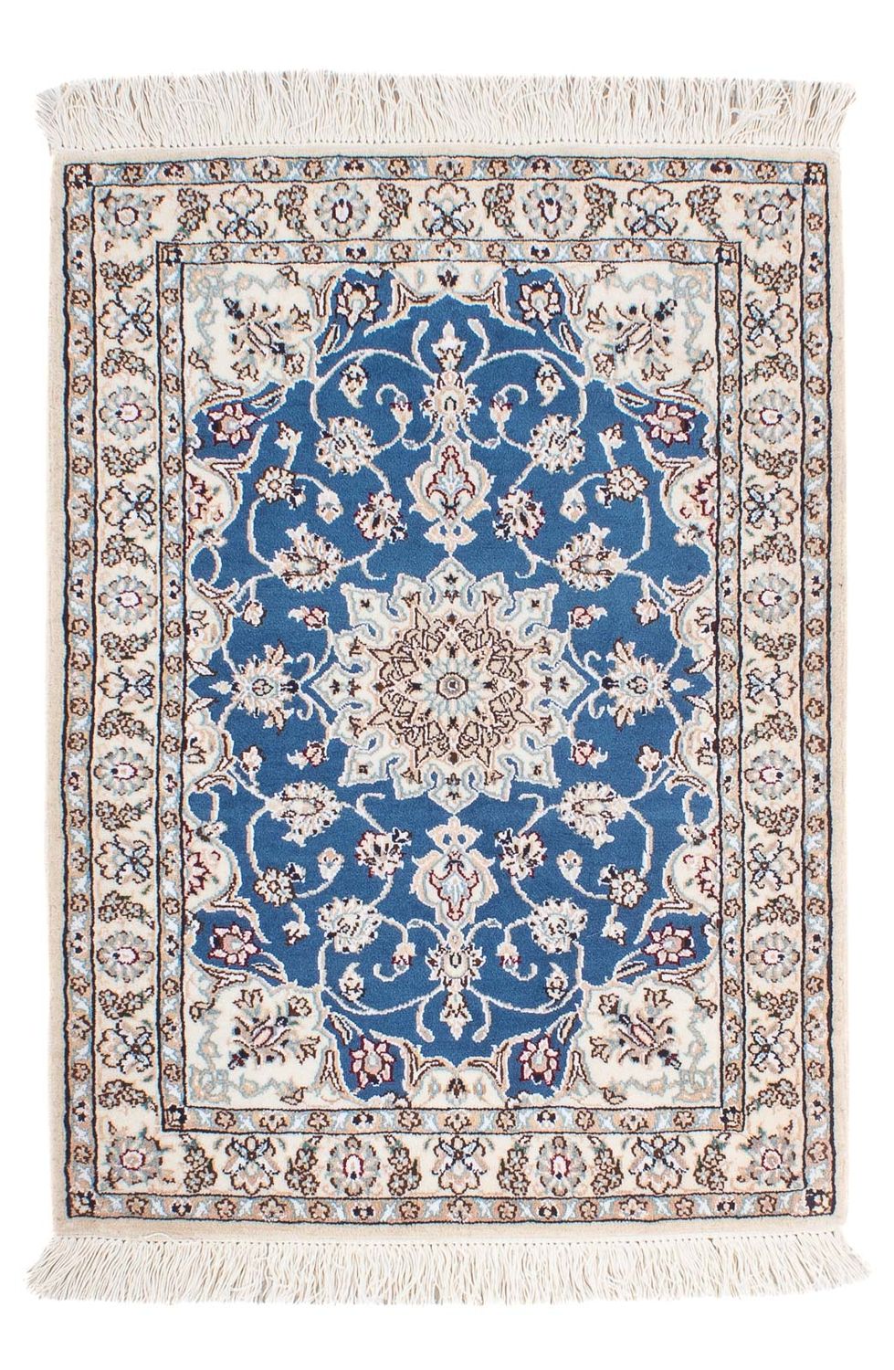 Perserteppich - Nain - Royal - 95 x 67 cm - blau