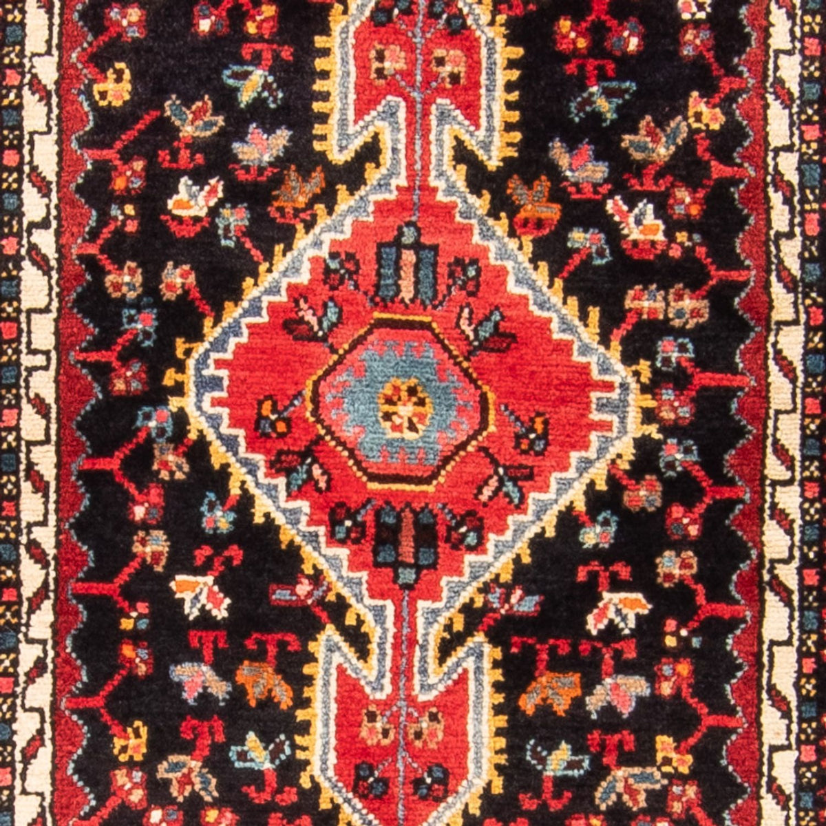 Perserteppich - Nomadic - 164 x 102 cm - dunkelblau