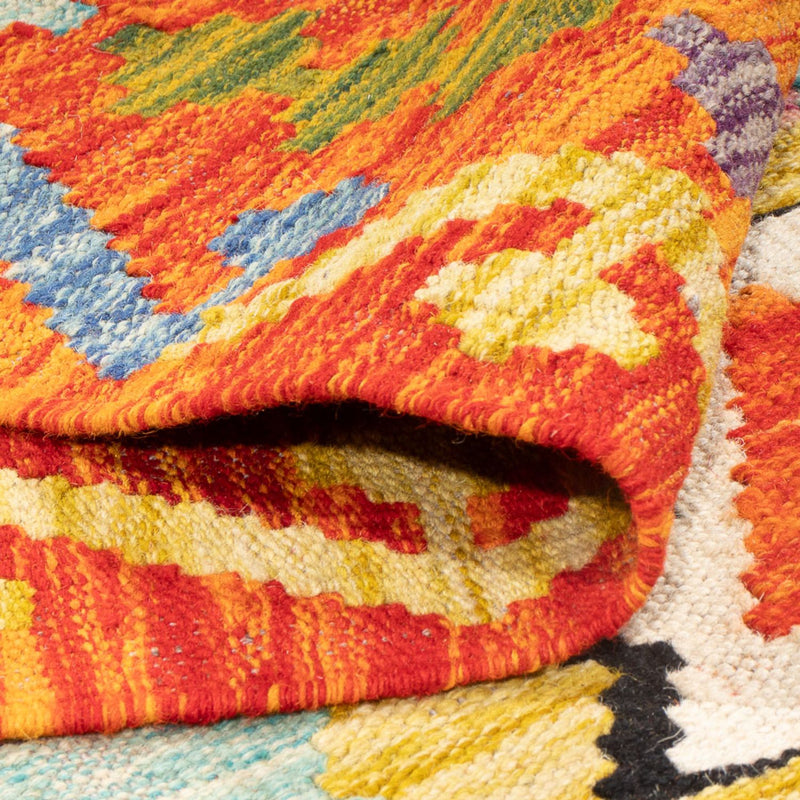 Kelim Teppich - Splash - 247 x 176 cm - mehrfarbig