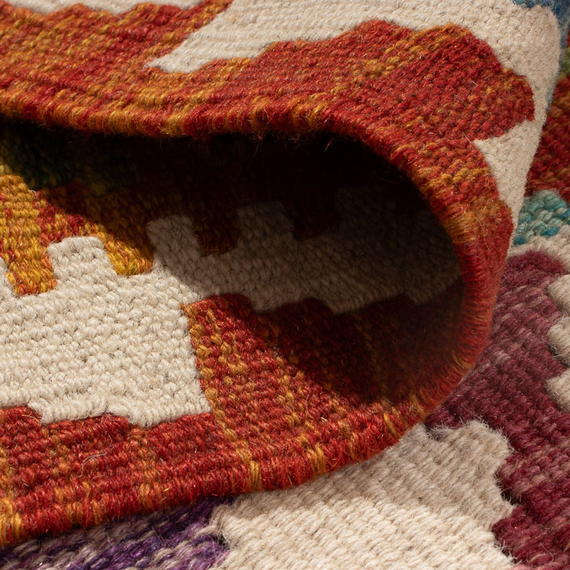 Kelim Teppich - Splash - 166 x 119 cm - mehrfarbig