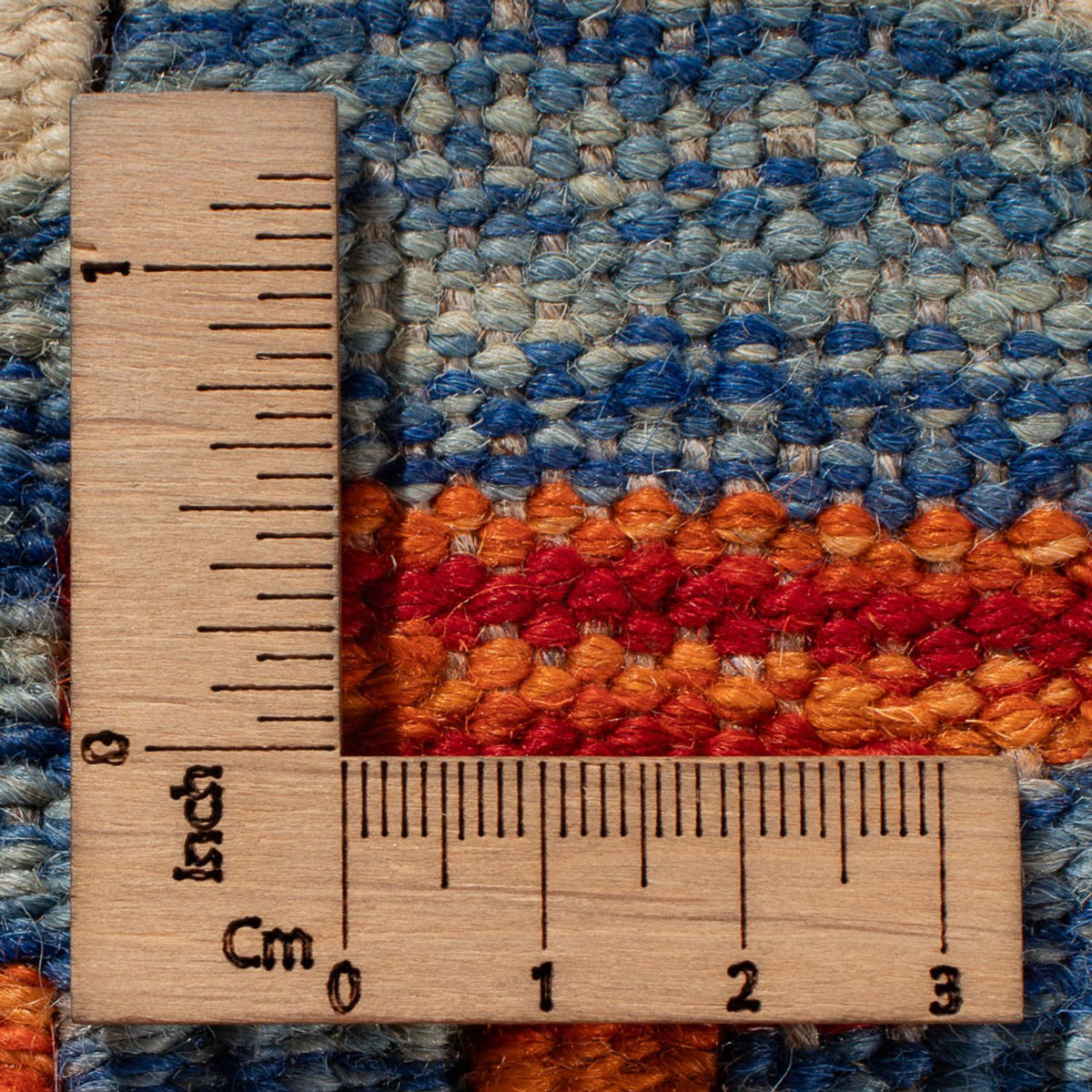 Kelim Teppich - Splash - 93 x 65 cm - mehrfarbig