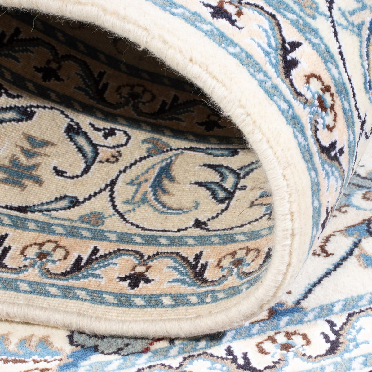 Perserteppich - Nain - 194 x 147 cm - creme