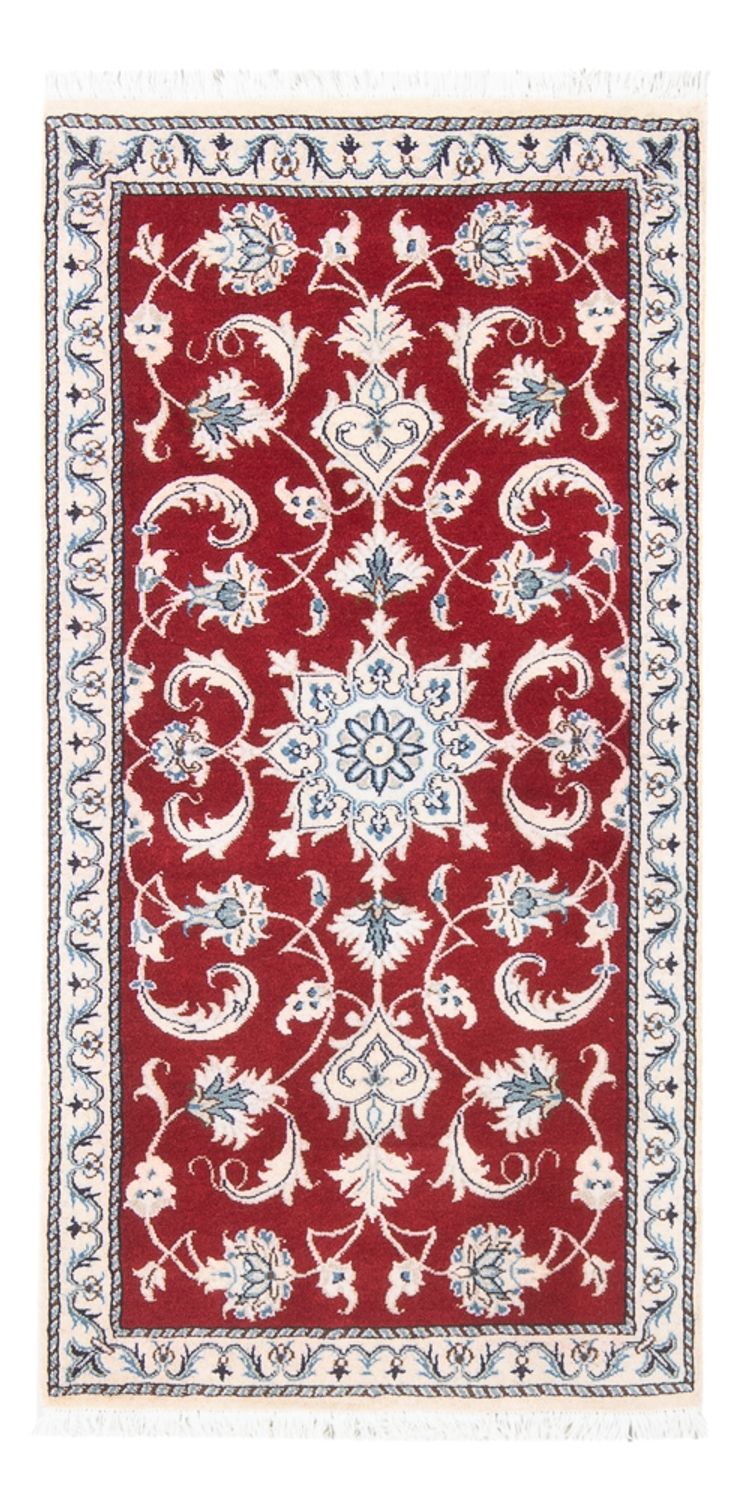 Perserteppich - Nain - 138 x 66 cm - rot