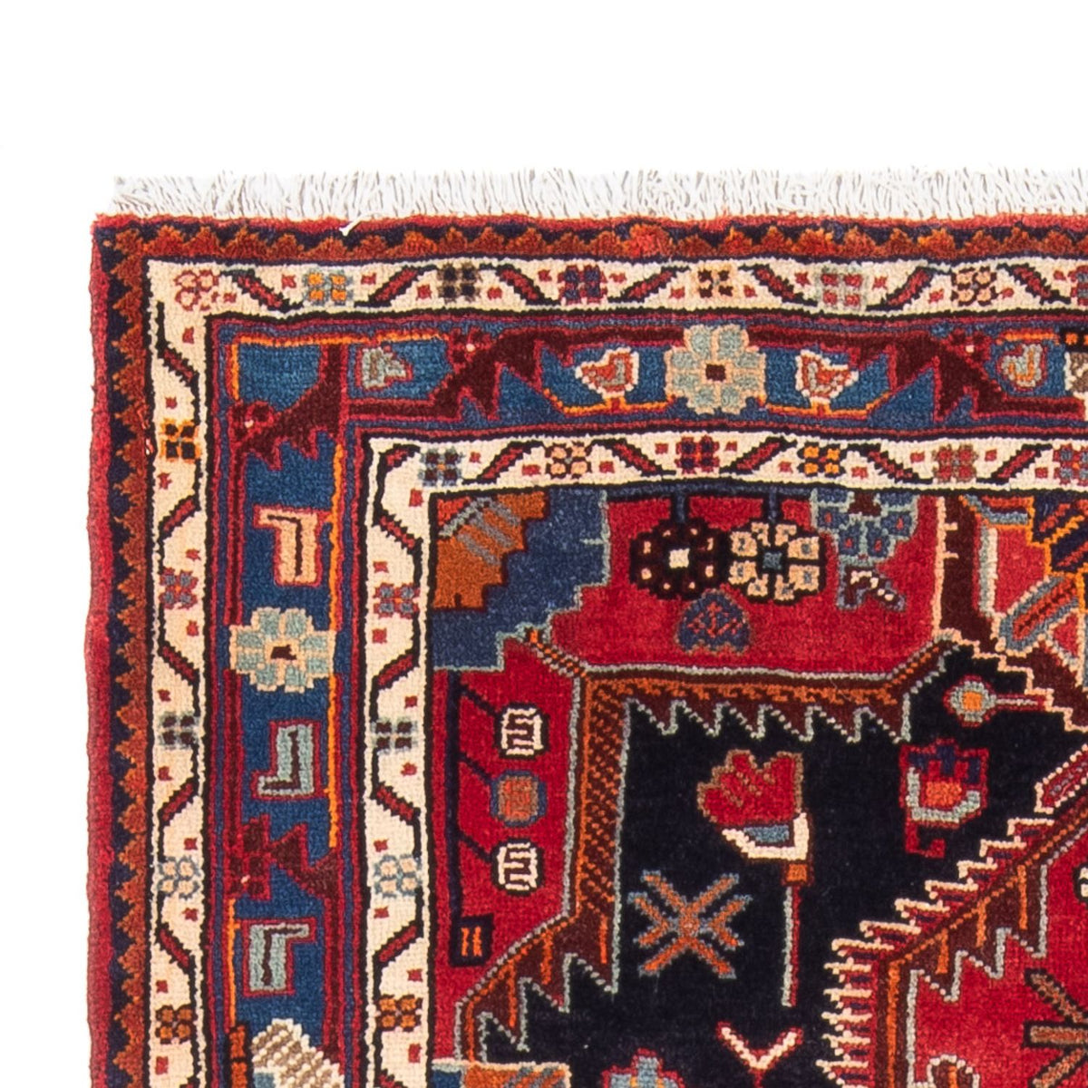 Perserteppich - Nomadic - 188 x 118 cm - rot