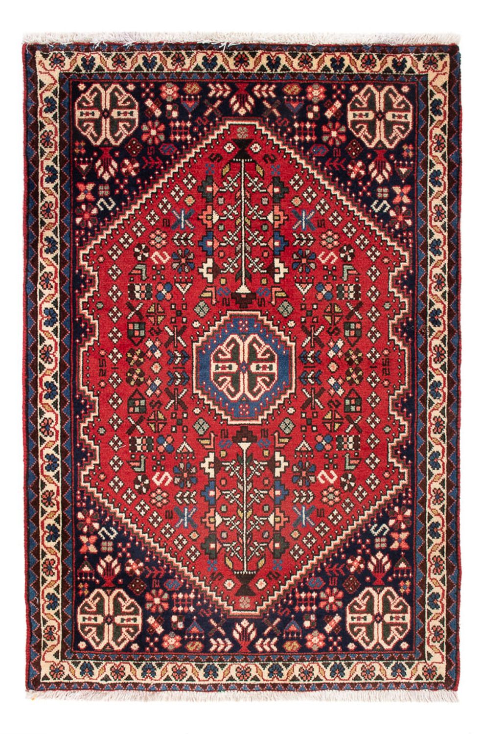 Perserteppich - Nomadic - 97 x 65 cm - rot