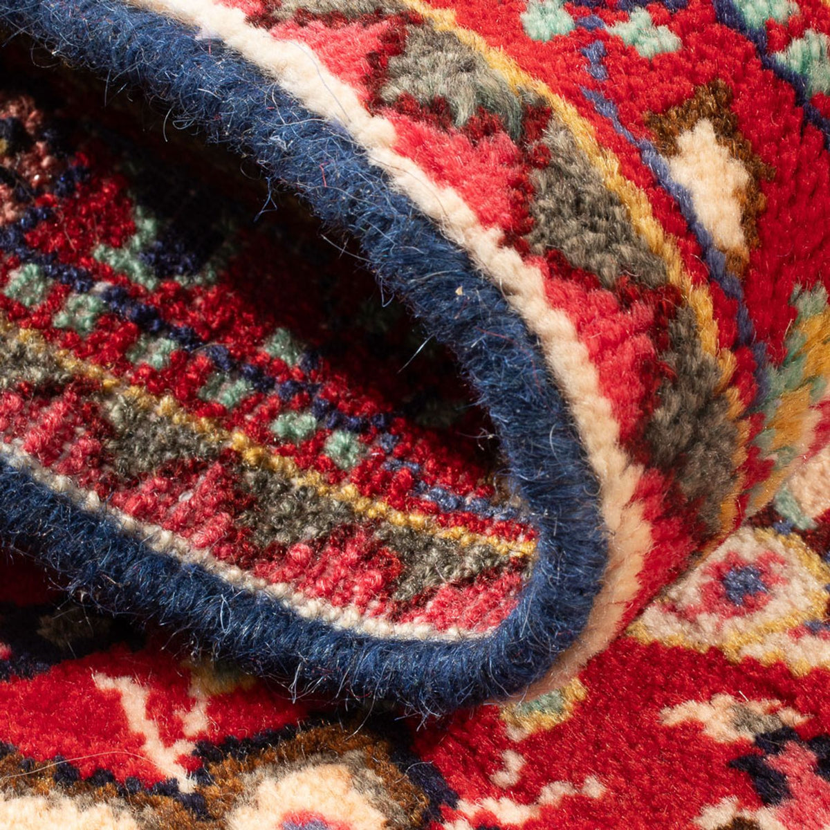 Perserteppich - Nomadic - 82 x 54 cm - dunkelblau