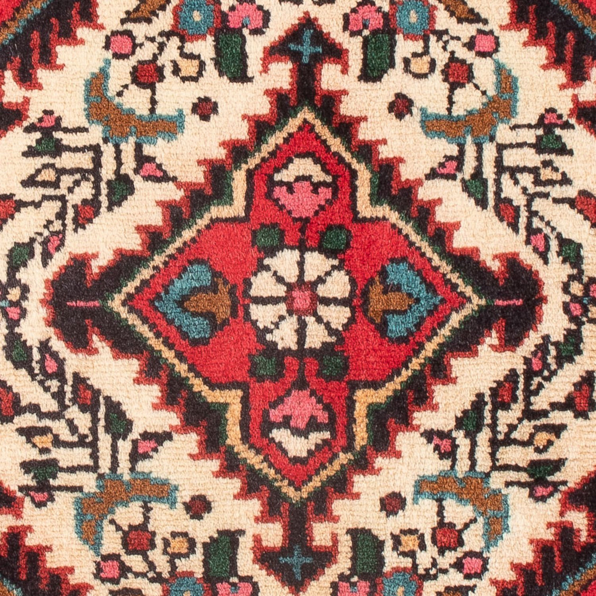 Perserteppich - Nomadic - 62 x 47 cm - creme