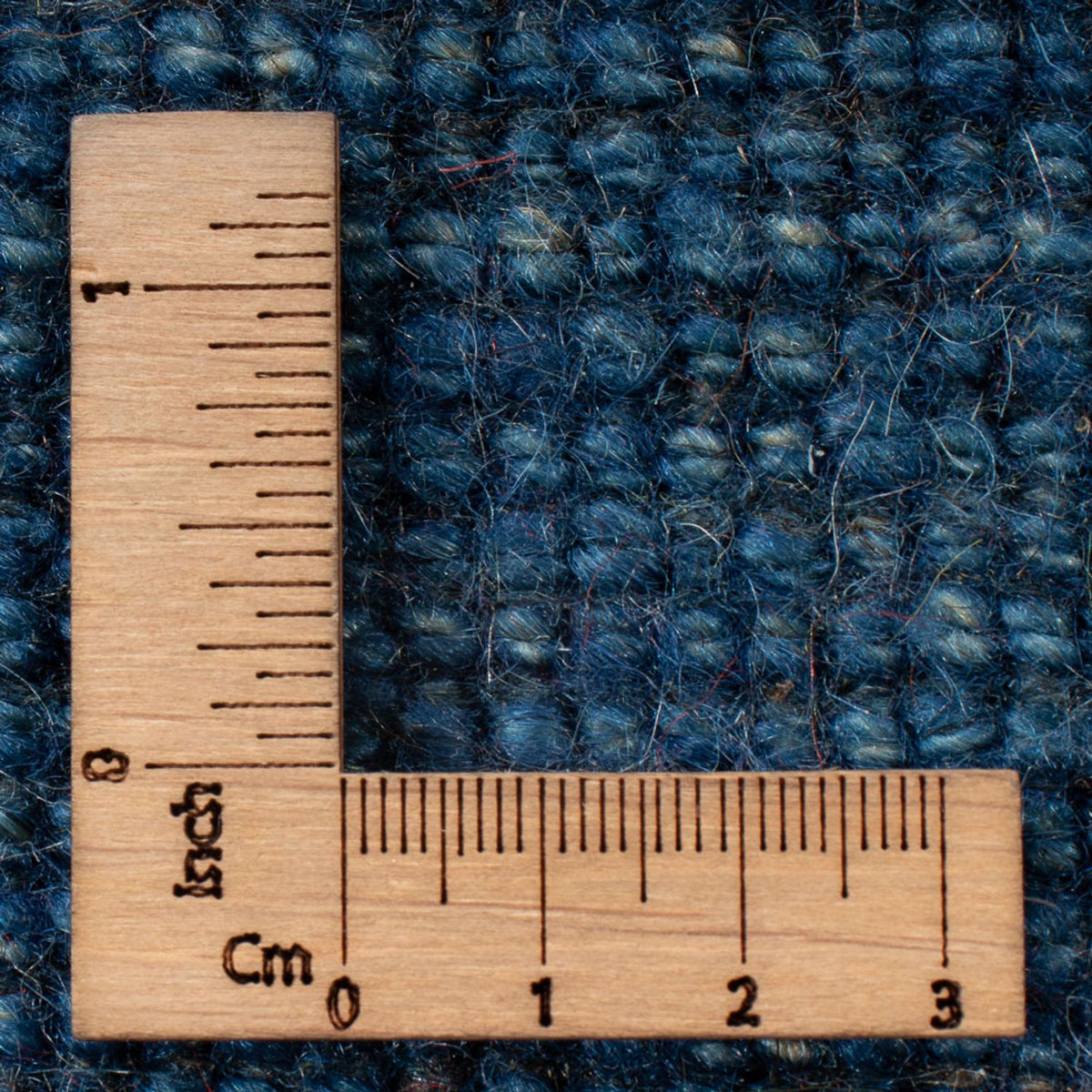 Gabbeh Teppich - Perser - 85 x 61 cm - seeblau