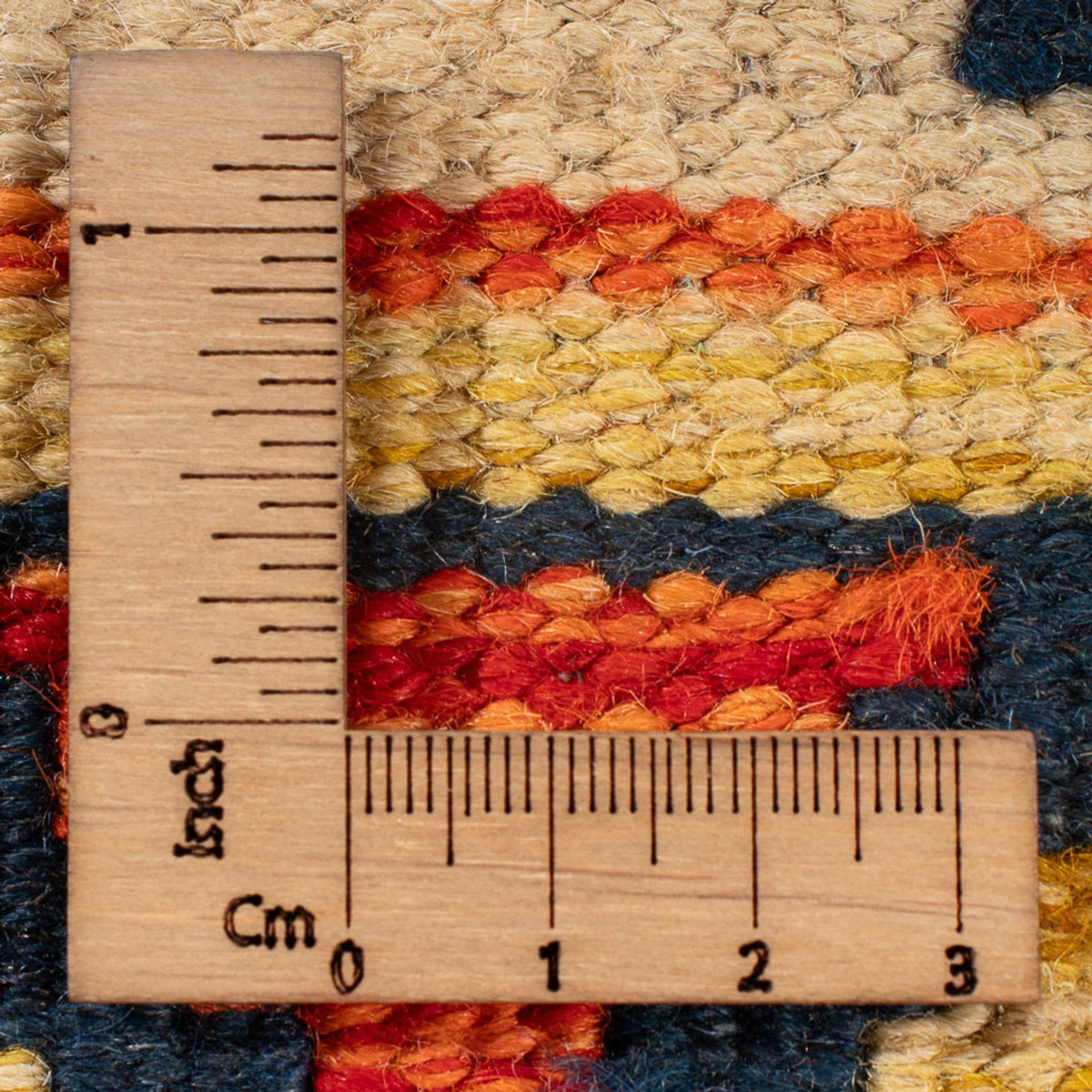 Kelim Teppich - Splash - 60 x 40 cm - mehrfarbig