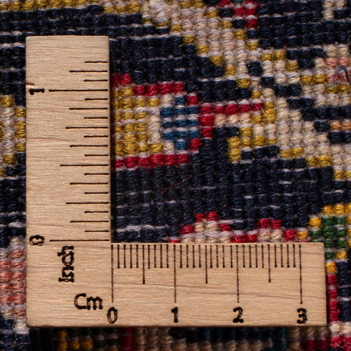 Perserteppich - Keshan - Antik - 410 x 298 cm - dunkelblau