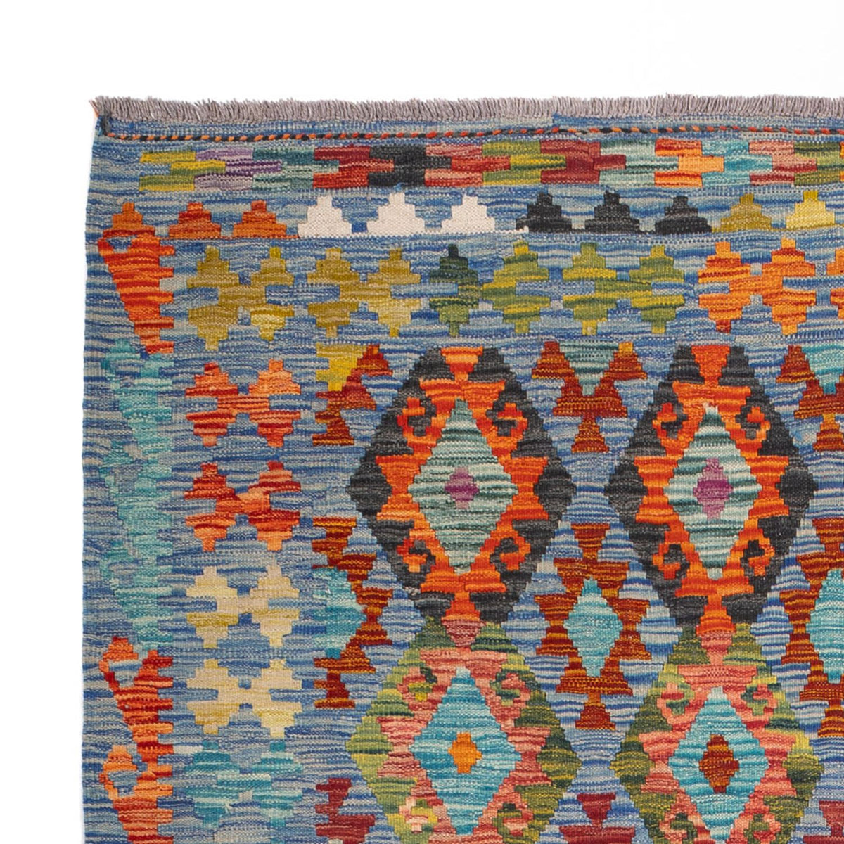 Kelim Teppich - Splash - 241 x 175 cm - mehrfarbig