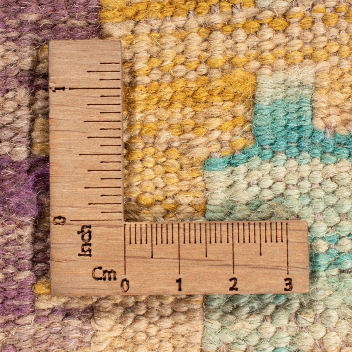 Kelim Teppich - Splash - 201 x 153 cm - mehrfarbig