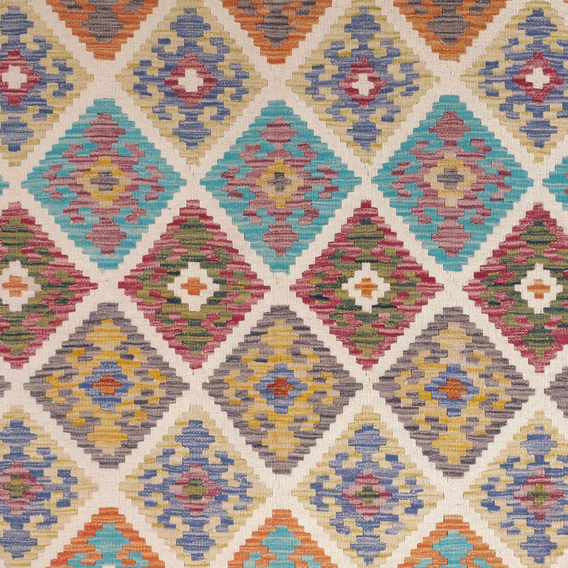 Kelim Teppich - Splash - 246 x 206 cm - mehrfarbig