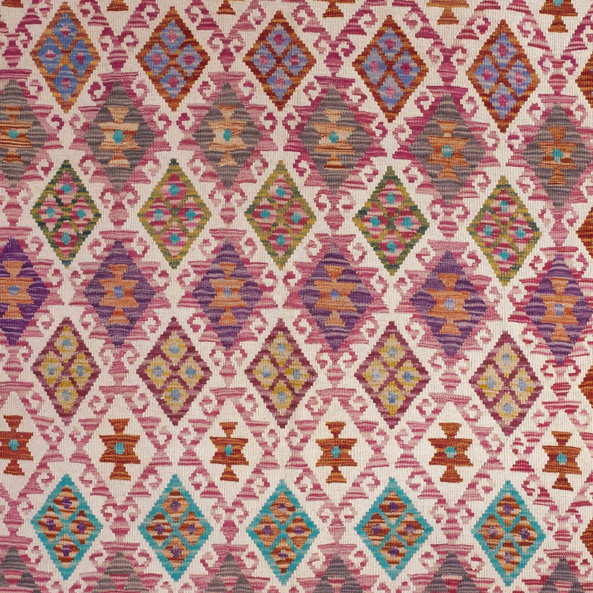 Kelim Teppich - Splash - 308 x 215 cm - mehrfarbig