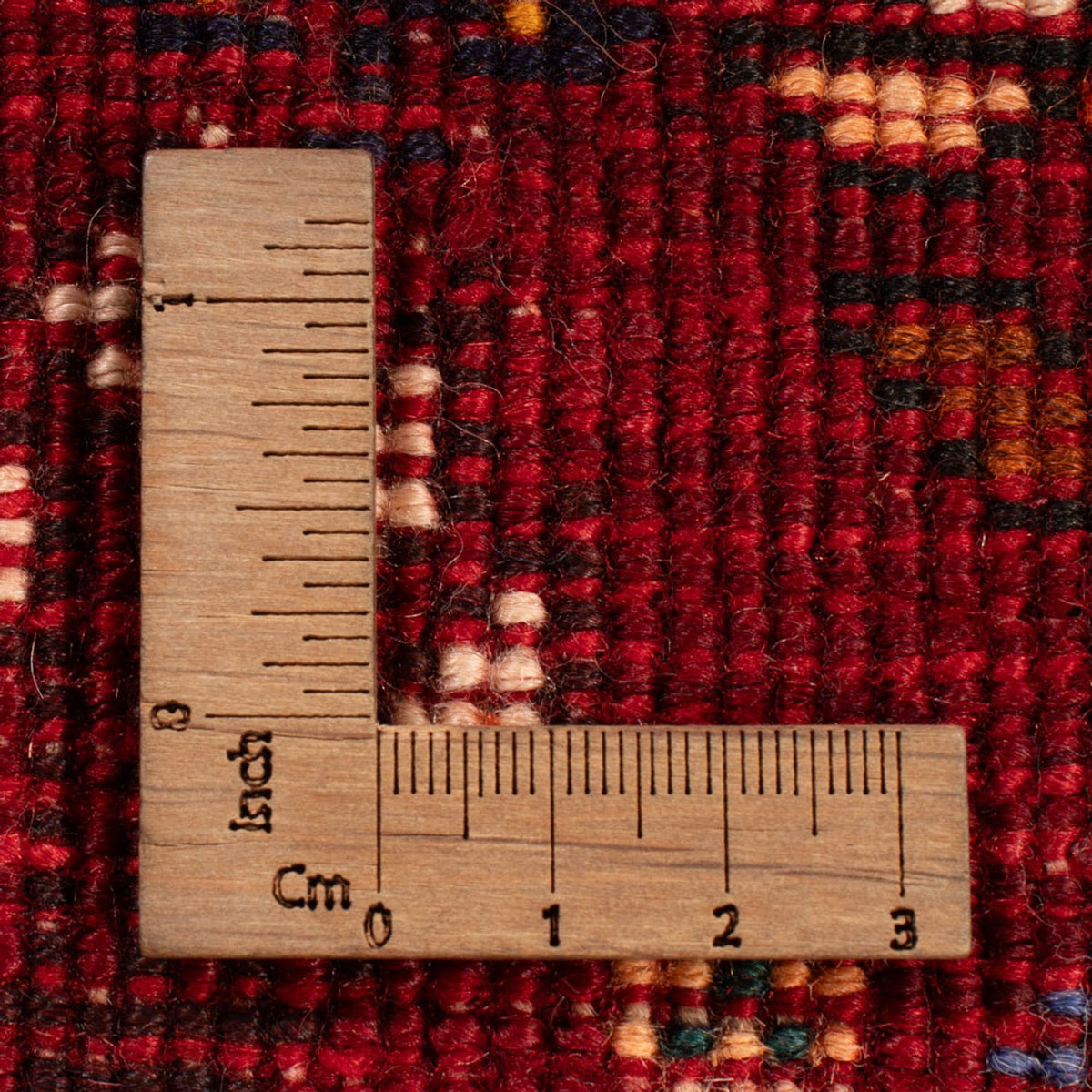 Perserteppich - Nomadic - 143 x 77 cm - dunkelrot