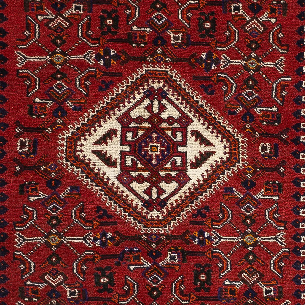 Perserteppich - Nomadic - 252 x 155 cm - dunkelrot