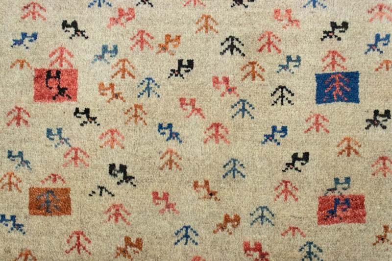 Gabbeh Teppich - Perser 128 x 73 cm