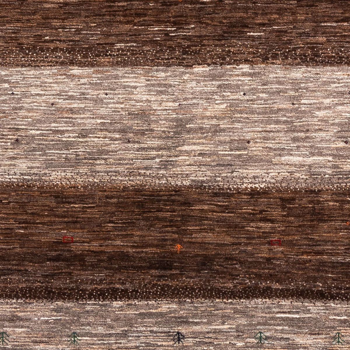 Gabbeh Teppich - Loribaft Perser - 238 x 174 cm - natur