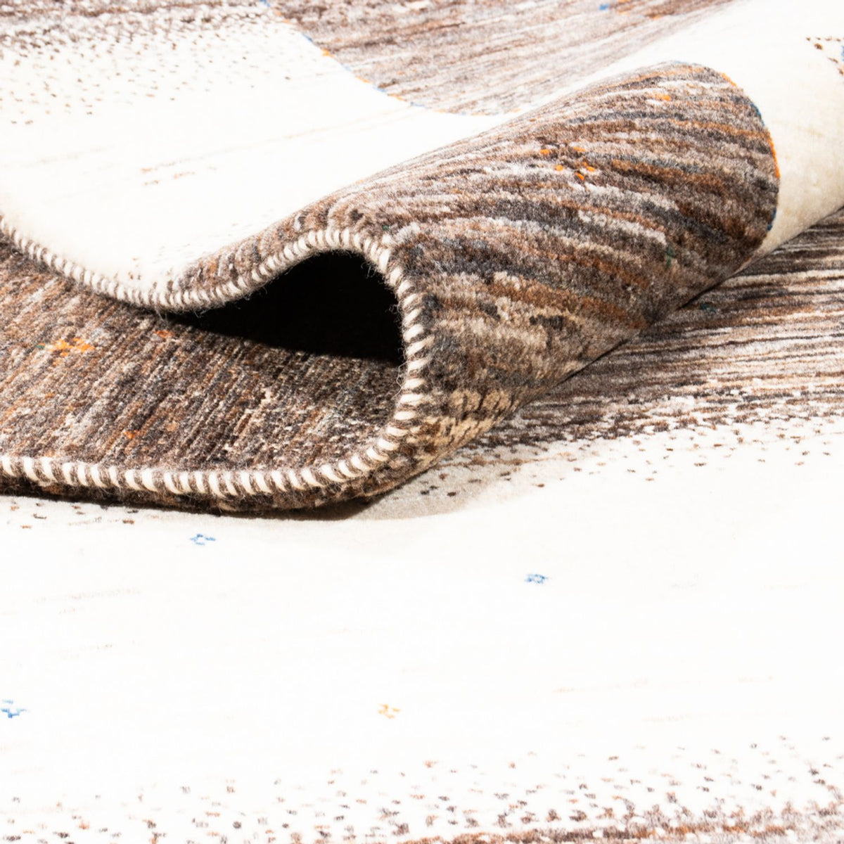 Gabbeh Teppich - Loribaft Perser - 304 x 226 cm - braun