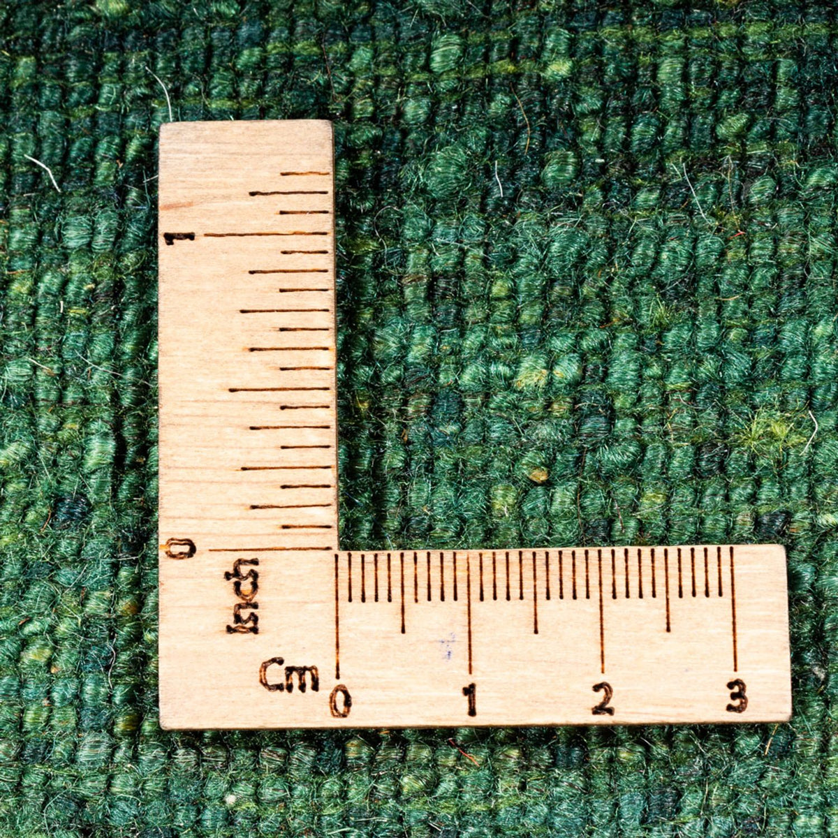 Gabbeh Teppich - Loribaft Perser - 181 x 118 cm - grün