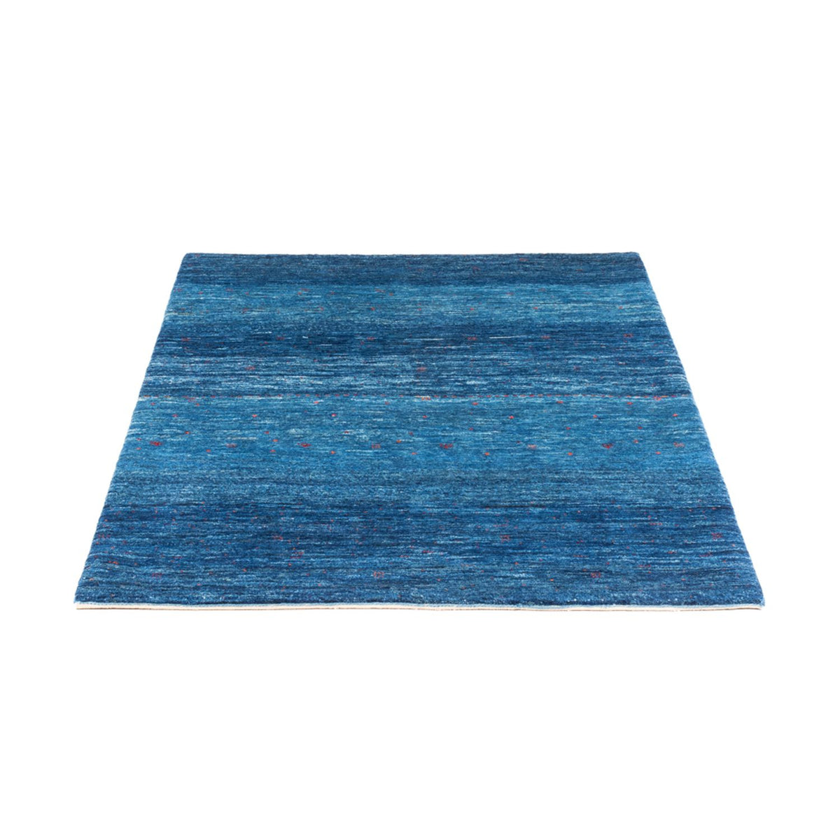 Gabbeh Teppich - Loribaft Perser - 130 x 100 cm - blau