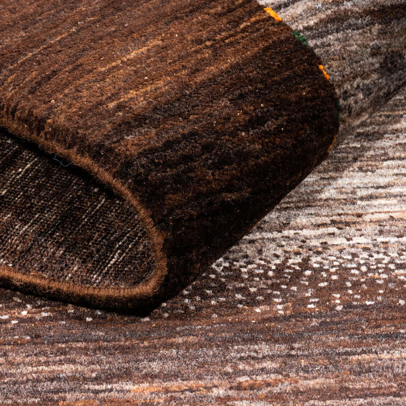 Gabbeh Teppich - Loribaft Perser - 154 x 103 cm - grau