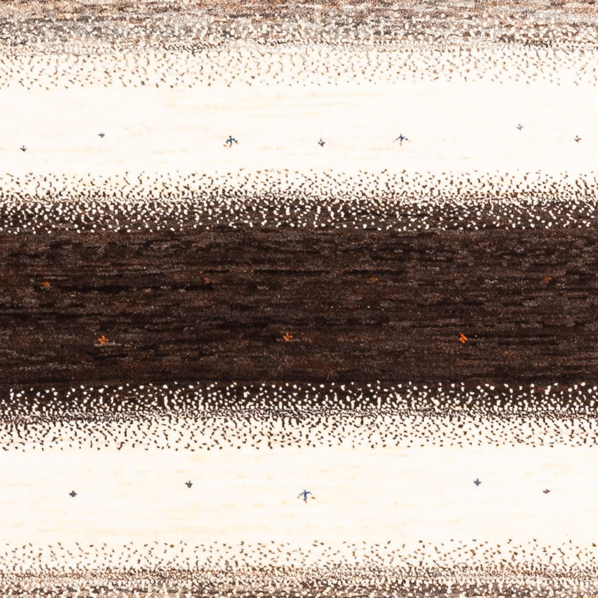 Gabbeh Teppich - Loribaft Perser - 165 x 128 cm - grau