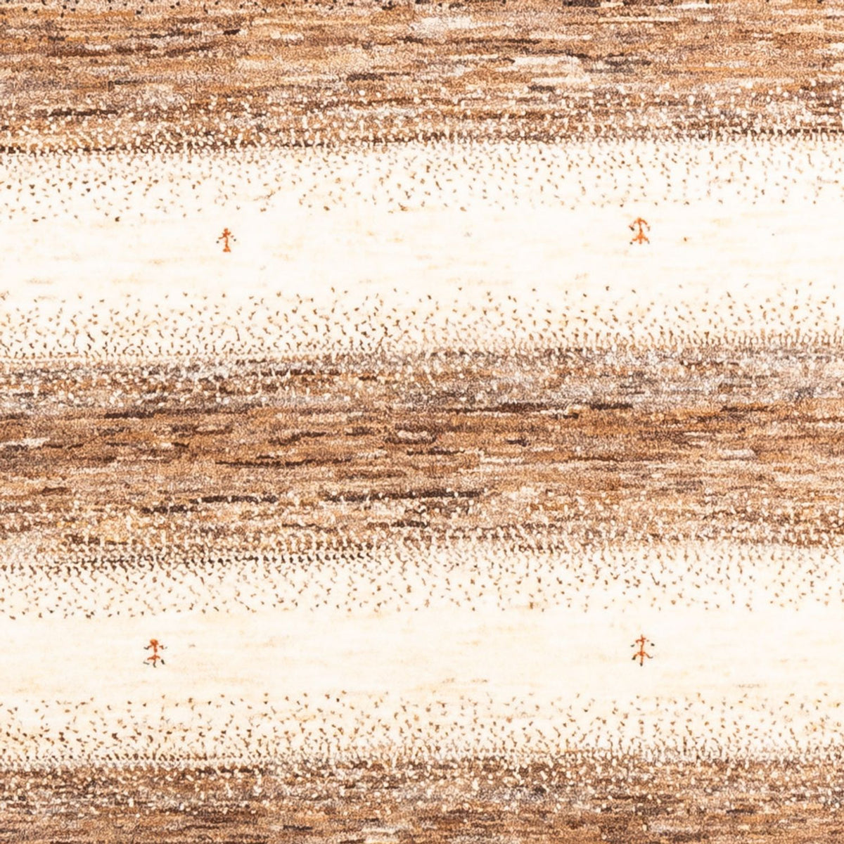 Gabbeh Teppich - Loribaft Perser - 190 x 125 cm - grau