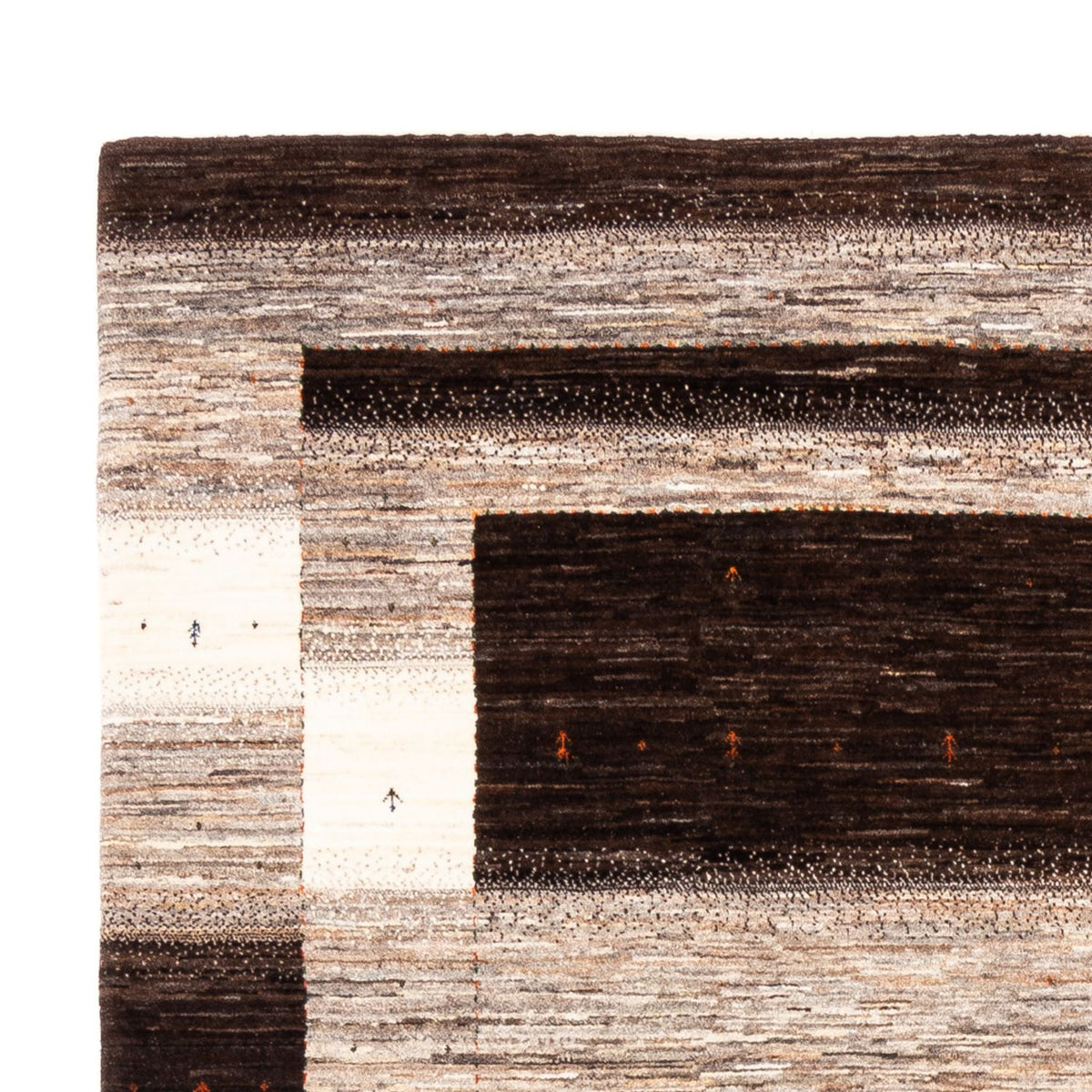 Gabbeh Teppich - Loribaft Perser - 290 x 207 cm - natur