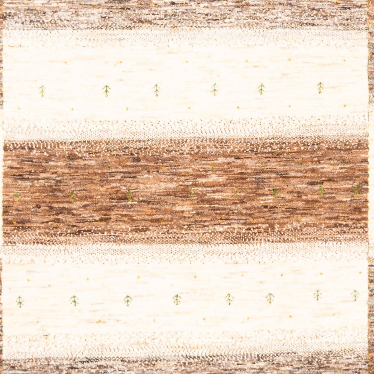 Gabbeh Teppich - Loribaft Perser - 252 x 174 cm - natur