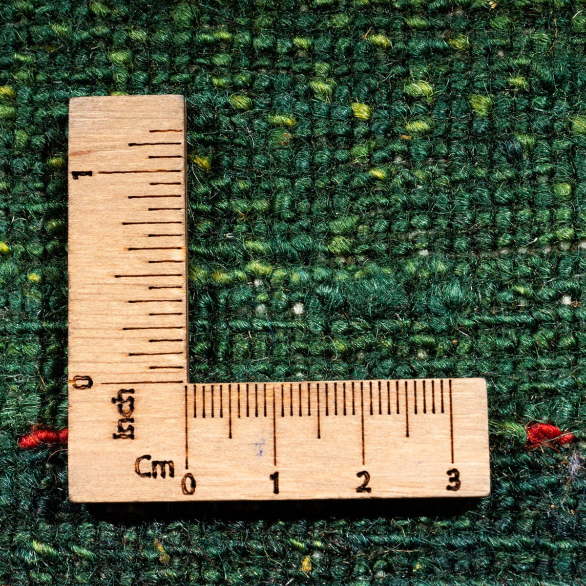 Gabbeh Teppich - Loribaft Perser - 187 x 127 cm - grün