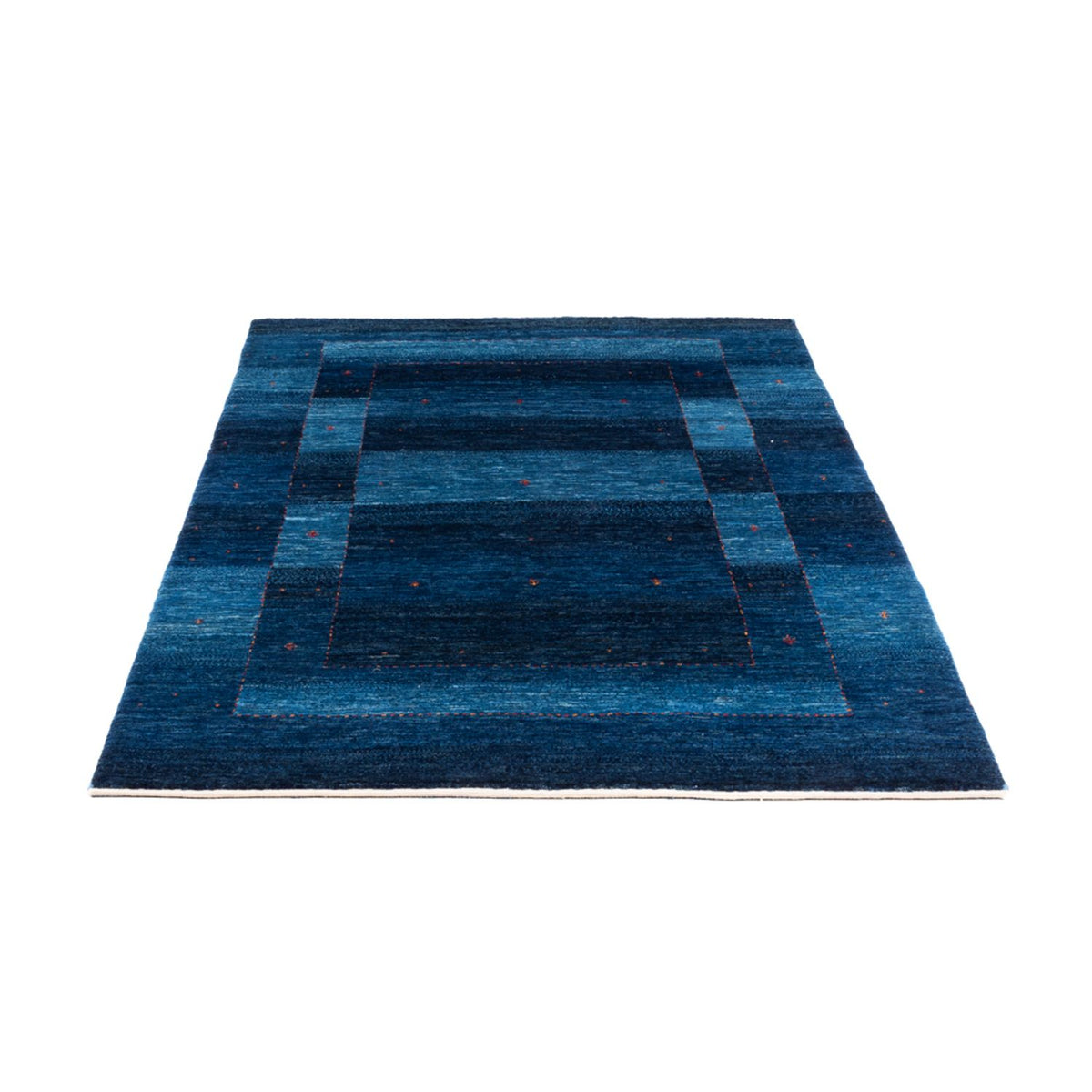 Gabbeh Teppich - Loribaft Perser - 192 x 127 cm - blau