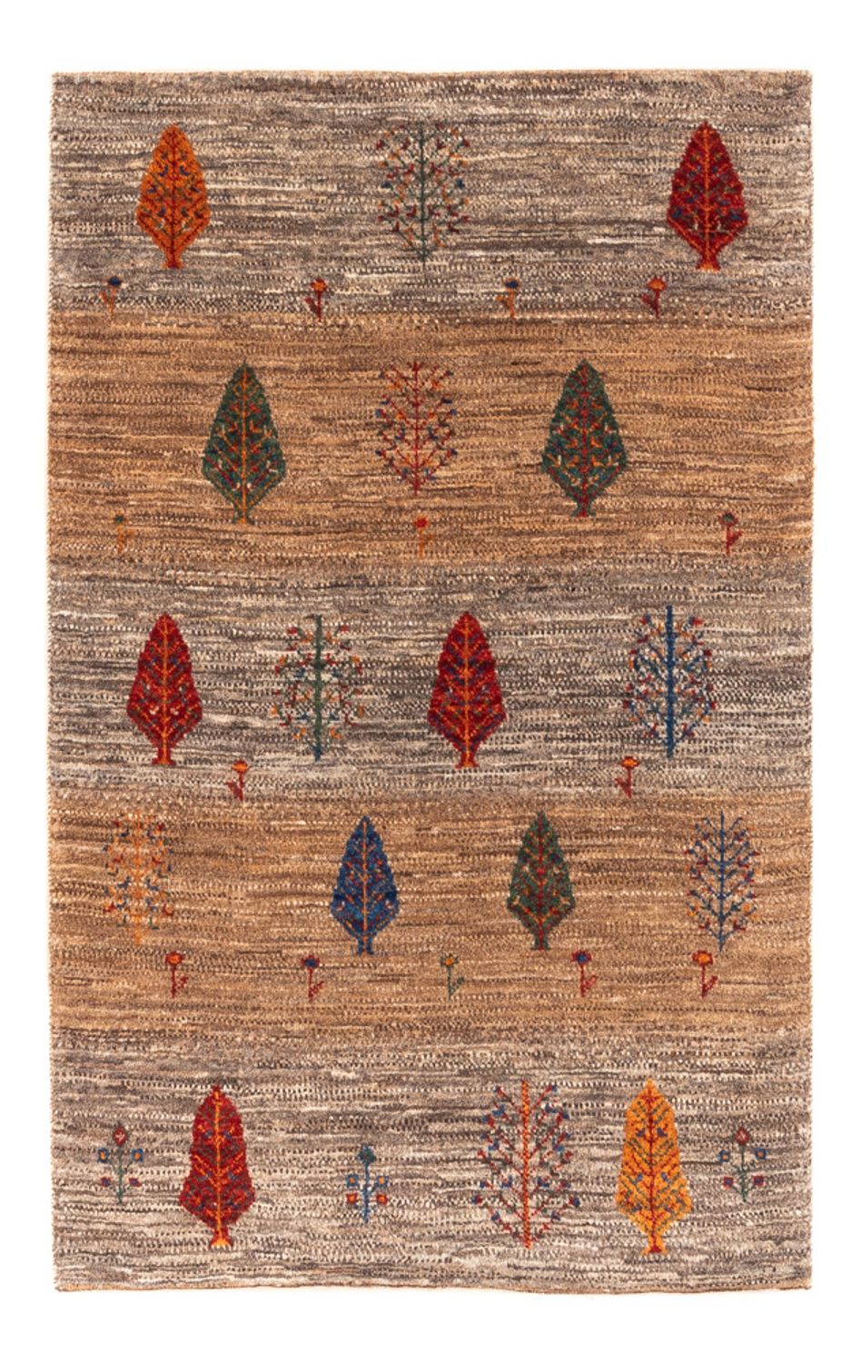 Gabbeh Teppich - Loribaft Perser - Royal - 123 x 81 cm - mehrfarbig