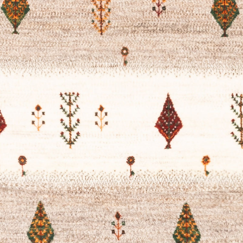 Gabbeh Teppich - Loribaft Perser - Royal - 126 x 84 cm - grau