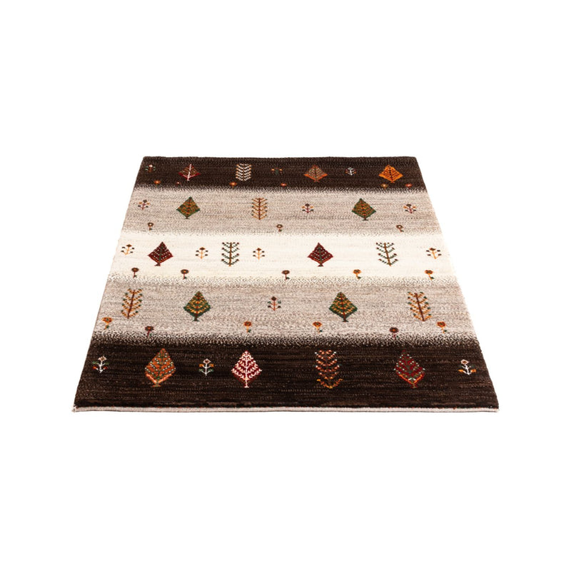 Gabbeh Teppich - Loribaft Perser - Royal - 126 x 84 cm - grau